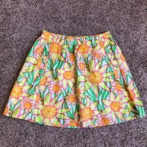 Lilly Pulitzer Daffodil Print Skirt
